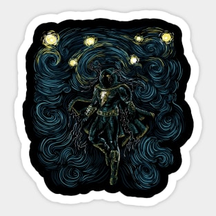 Starry Adam Sticker